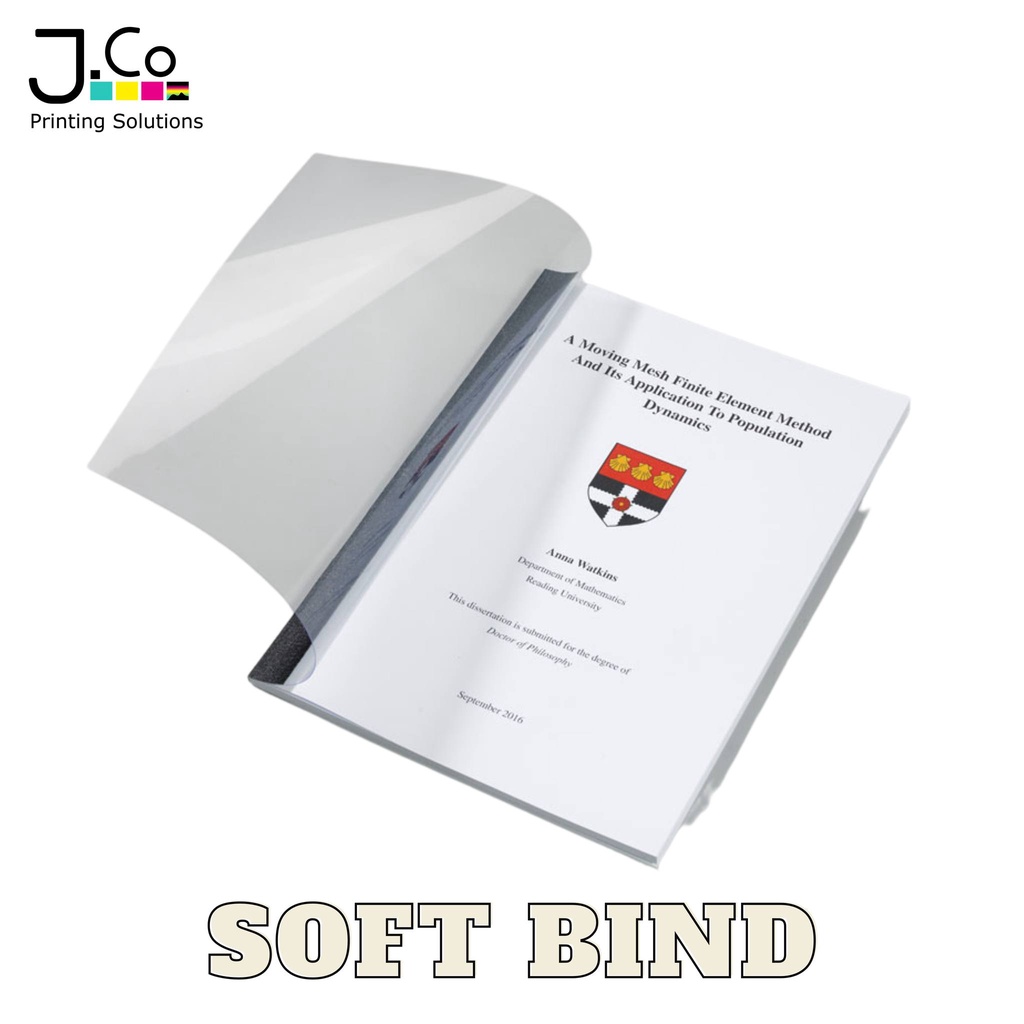 Soft Bind Ring Bind / Book Binding Services A4 Size Shopee Malaysia