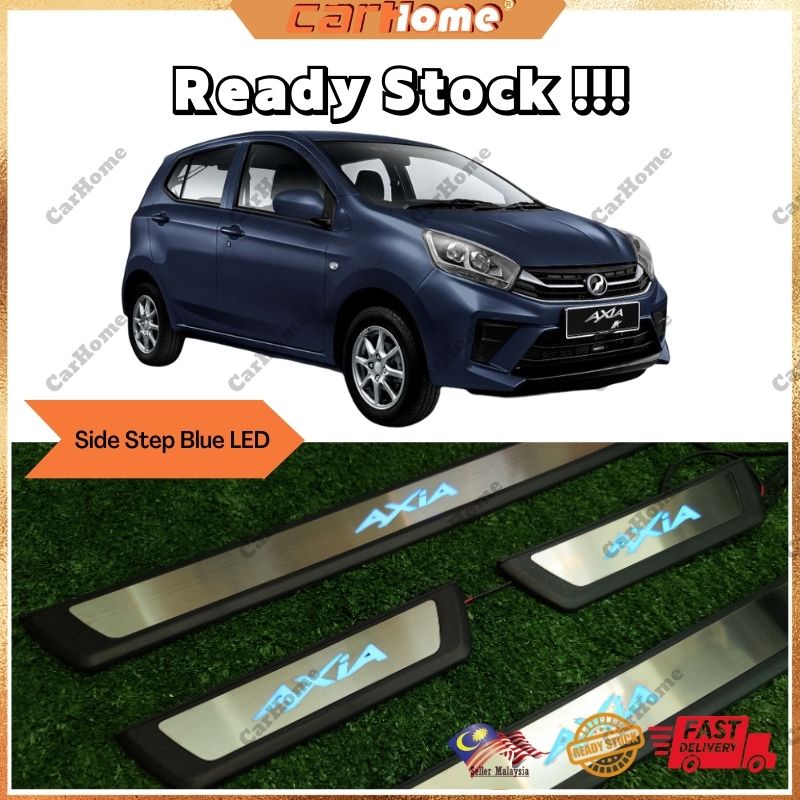 Perodua Side Step LED / Side Sill Plate (Axia, Myvi, Aruz, Ativa ...