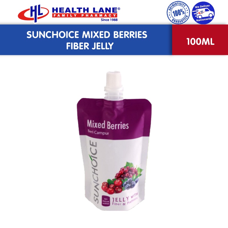 SUNCHOICE MIXED BERRIES FIBER JELLY (100ML) Shopee Malaysia