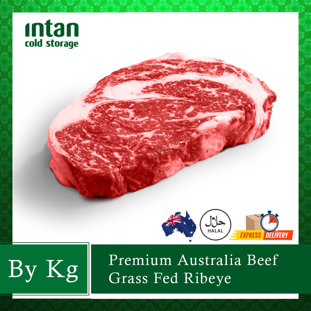 Premium Australia Grass Fed Beef Ribeye 170gram To 390 Gram Shopee Malaysia 