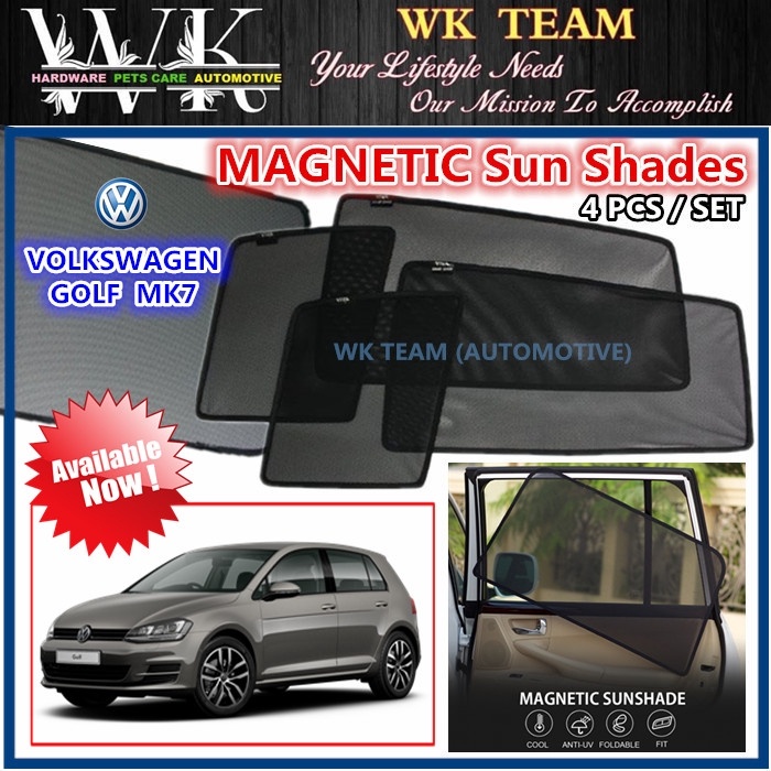 Volkswagen Golf MK7 Sunshade Sun shade 4pcs Shopee
