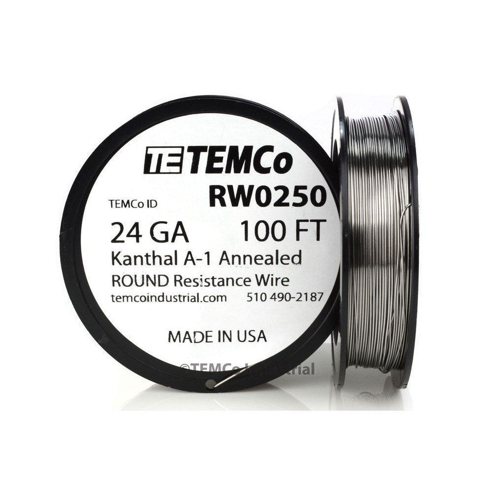TEMCo Kanthal Wires 250ft (Make In USA) Temco Wires Kanthal Recoil DiY