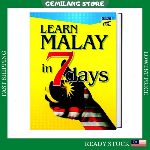 Book Learn Malay in 7 Days | Buku Belajar Bahasa Melayu Buku Bahasa ...
