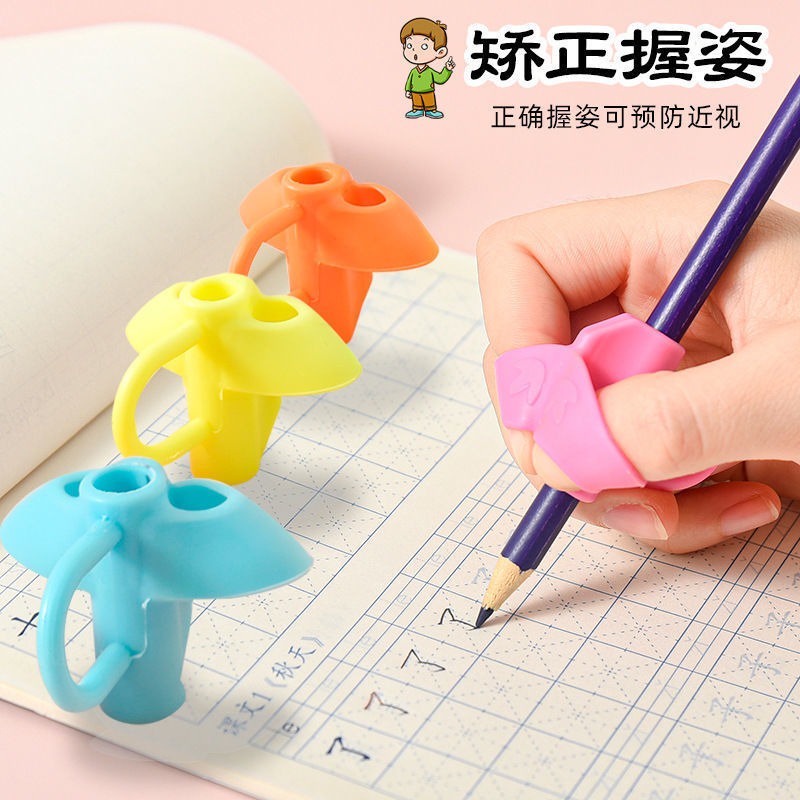 Small Fish Dolphin Pencil Grip Silicone Pencil Holding Device Pencil ...