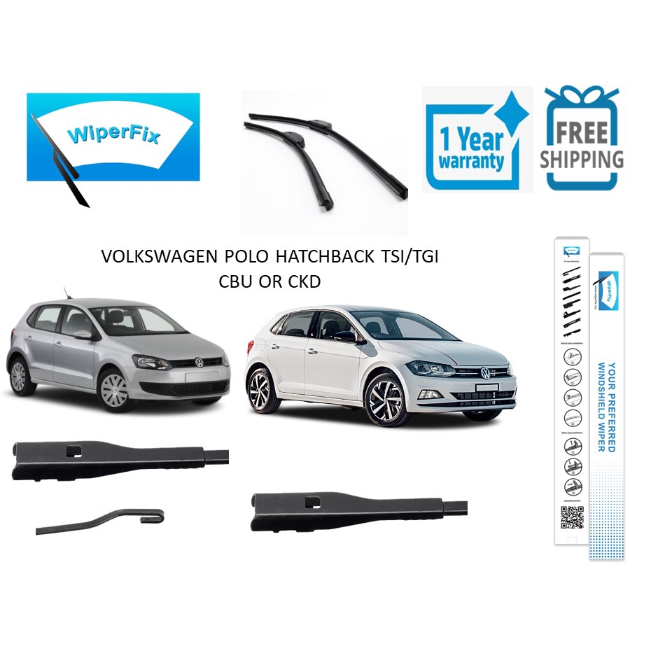 [WiperFix] VOLKSWAGEN POLO WIPER 201020182023 (SEDAN,HATCHBACK