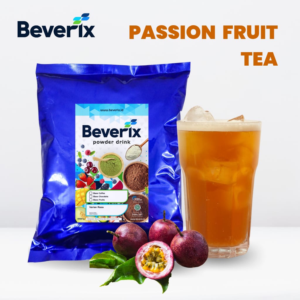 Tea DRINK POWDER TEA Flavor POWDER PASSION FRUIT BEVERIX POWDER DRINK