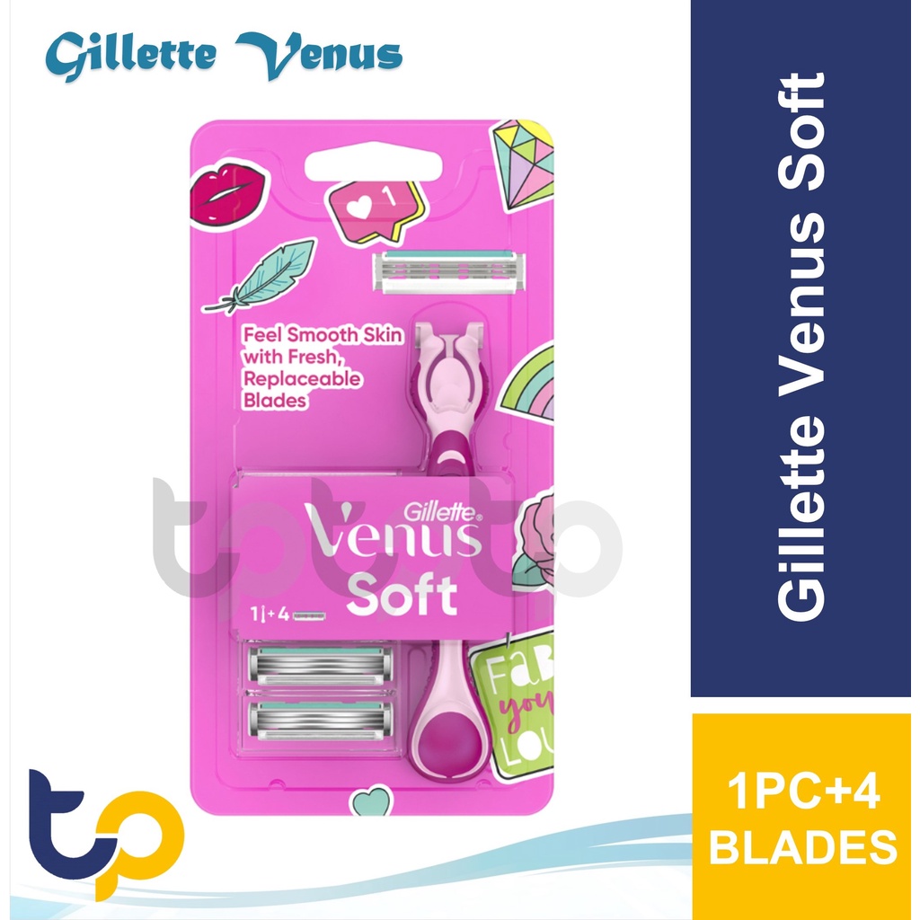 Gillette Venus Comfort Glide White Tea Razor 1+2/Sensitive Disposable ...