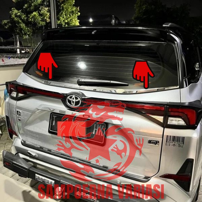 List Of TOYOTA ALL NEW VELOZ 2021-2022 CHROME Car Rear Mirror | Shopee ...