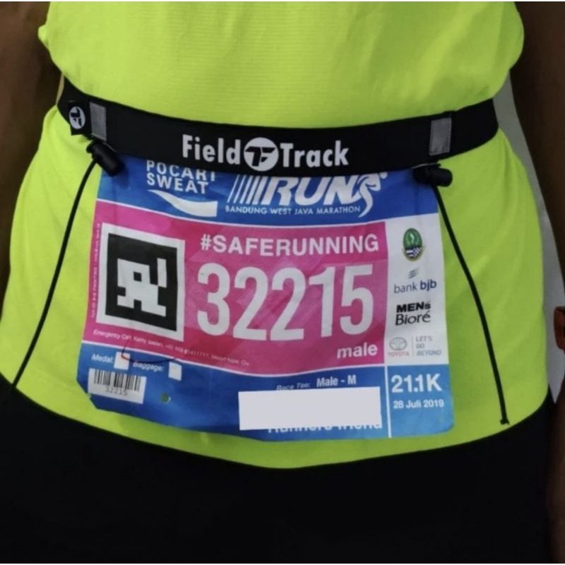 Bib Race Number Belt Field & Track Shopee Malaysia