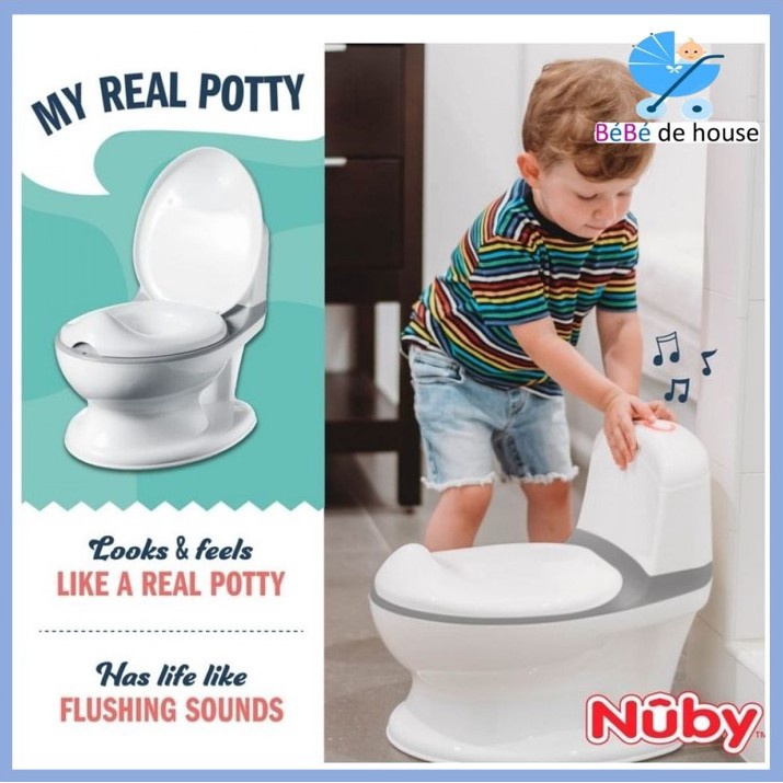 Nuby Dr. Talbot's My Real Potty - Vasino Educativo Con Suono