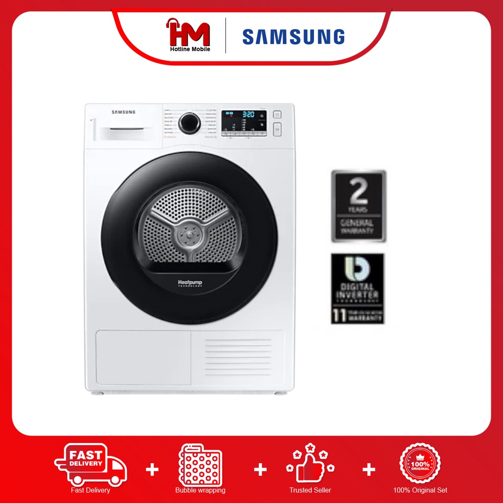 Samsung DV80TA220AE 8KG Heat Pump Dryer Shopee Malaysia
