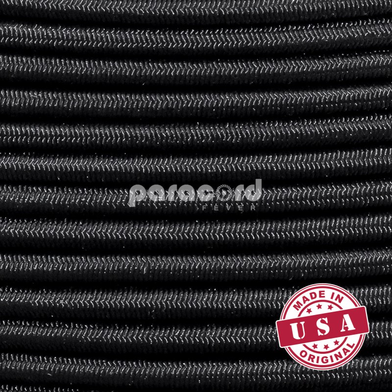 Made in USA - 3mm Elastic Nylon Rubber Core Shock Bungee Cord Rope ...