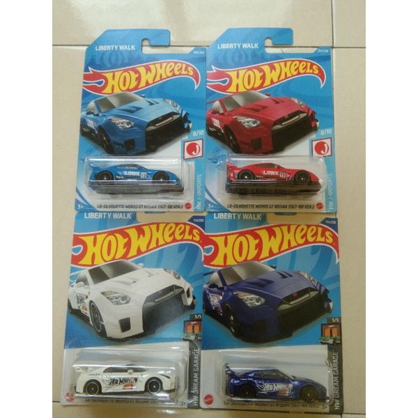 HOT WHEELS LBWK NISSAN GTR35GT-RR VER2 R35 SILHOUETTE | Shopee Malaysia