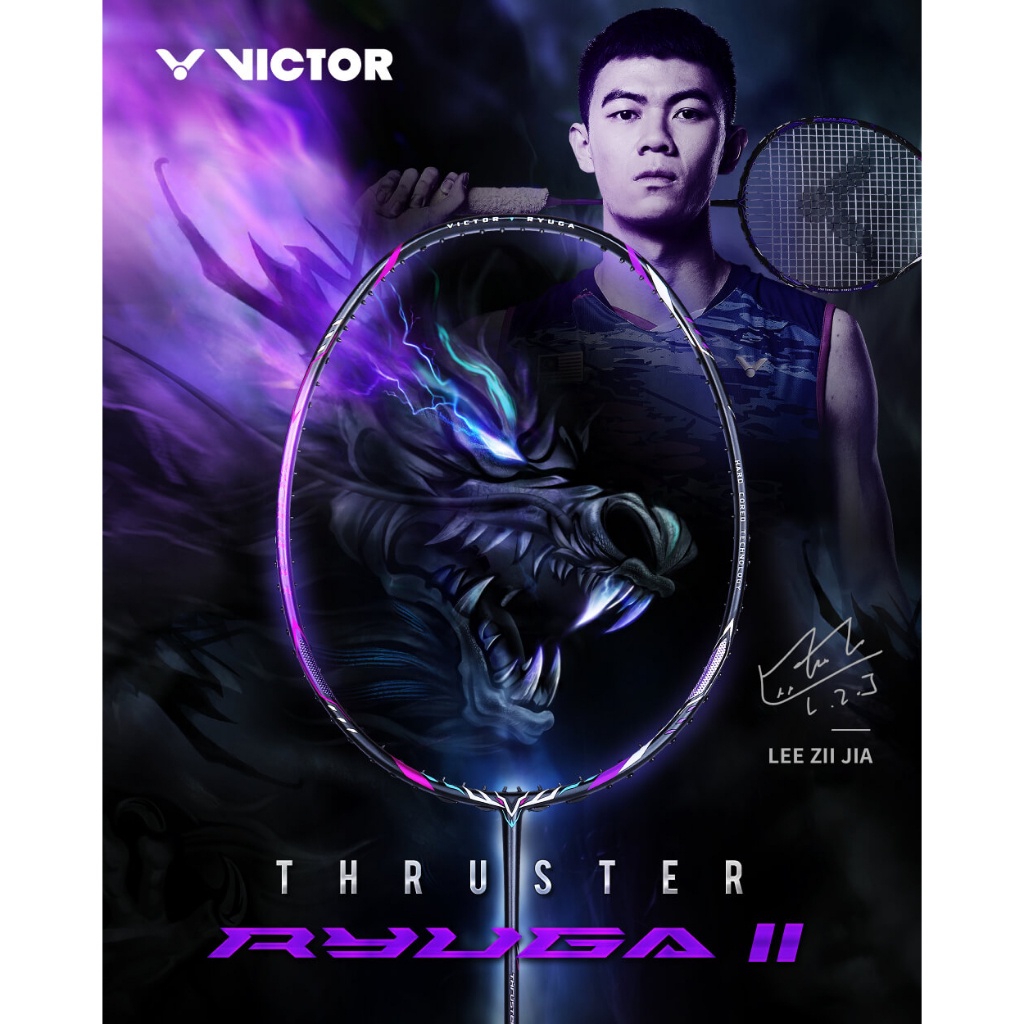 VICTOR THRUSTER RYUGA 2 LEE ZII JIA LIMITED EDITION BADMINTON