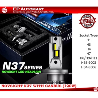 NOVSIGHT Car Headlight H7 LED H4 Hi/Lo H1 H3 H11 H13 9005 9006