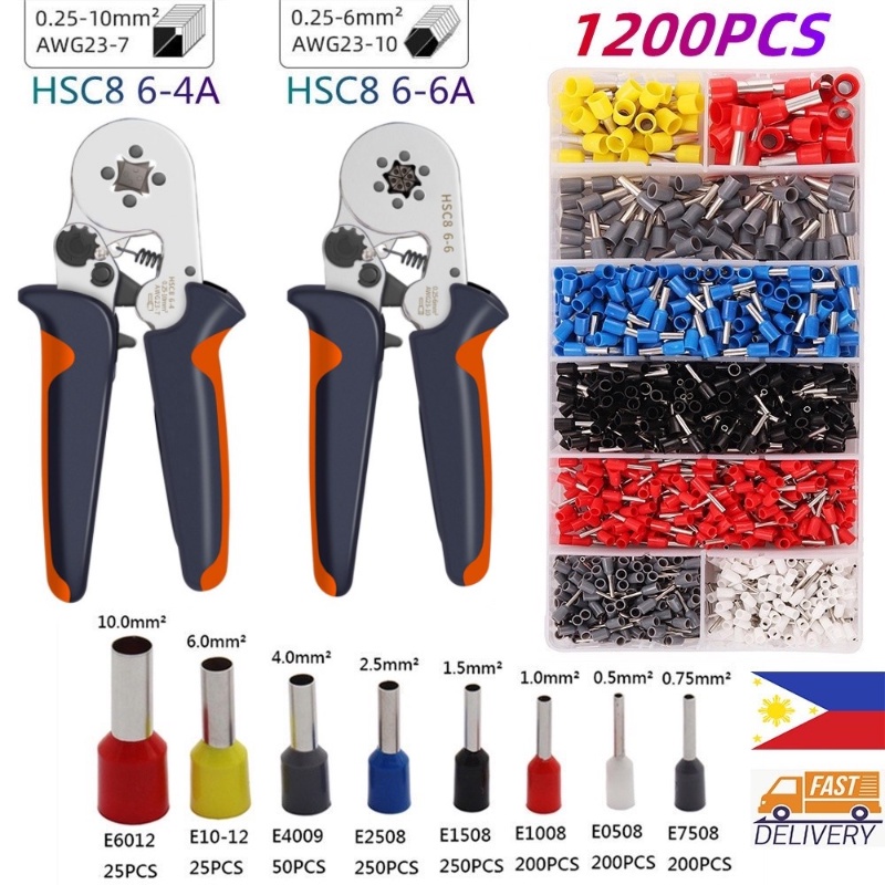 Crimping Tool Wire Stripper Crimp Connector Wire Crimper Ferrule ...