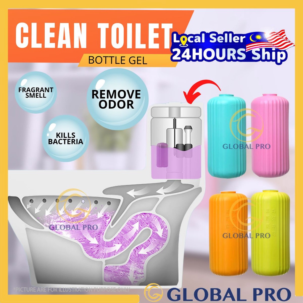 Magic Gel Pewangi Tandas Viral Flush Toilet Stain Remover Pewangi