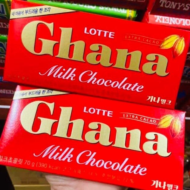 RESTOCK LOTTE GHANA KOREAN CHOCOLATE Shopee Malaysia