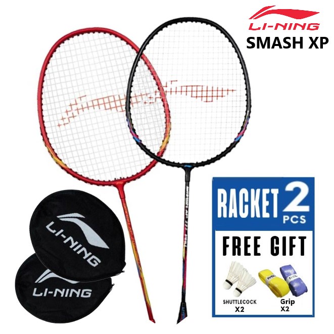 Badminton Racket Li Ning Smash XP Series Megapower Series Raket LINING