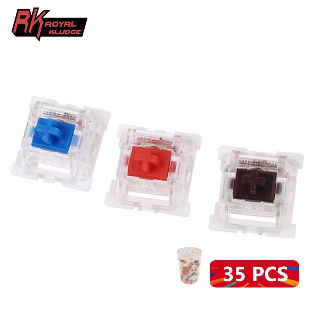 RK Switch Original Mechanical Keyboard Switches red brown blue fit for