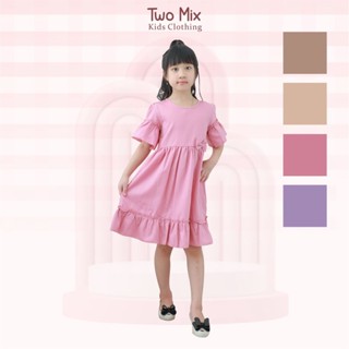 Childrens plain outlet cotton dresses