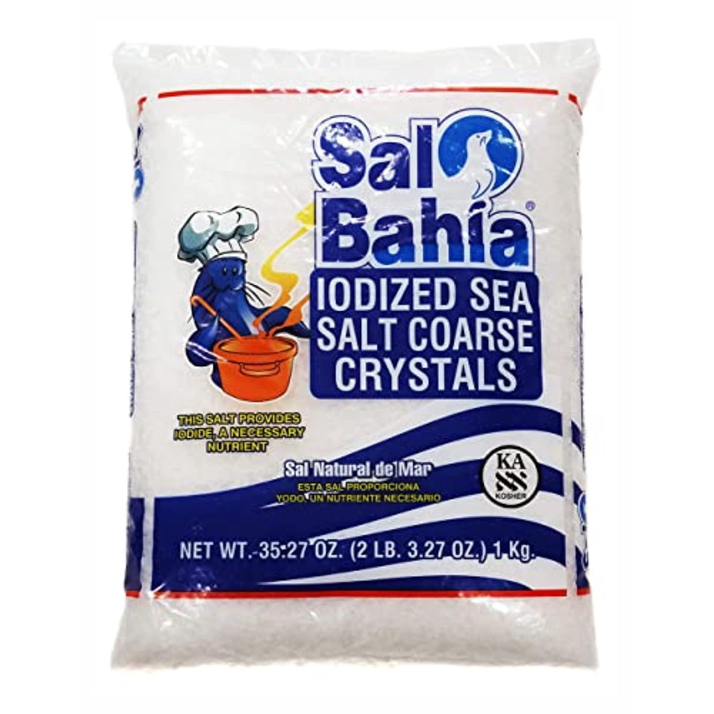 Sal Bahia Iodized Sea Salt Coarse Crystals 35.27oz Shopee Malaysia