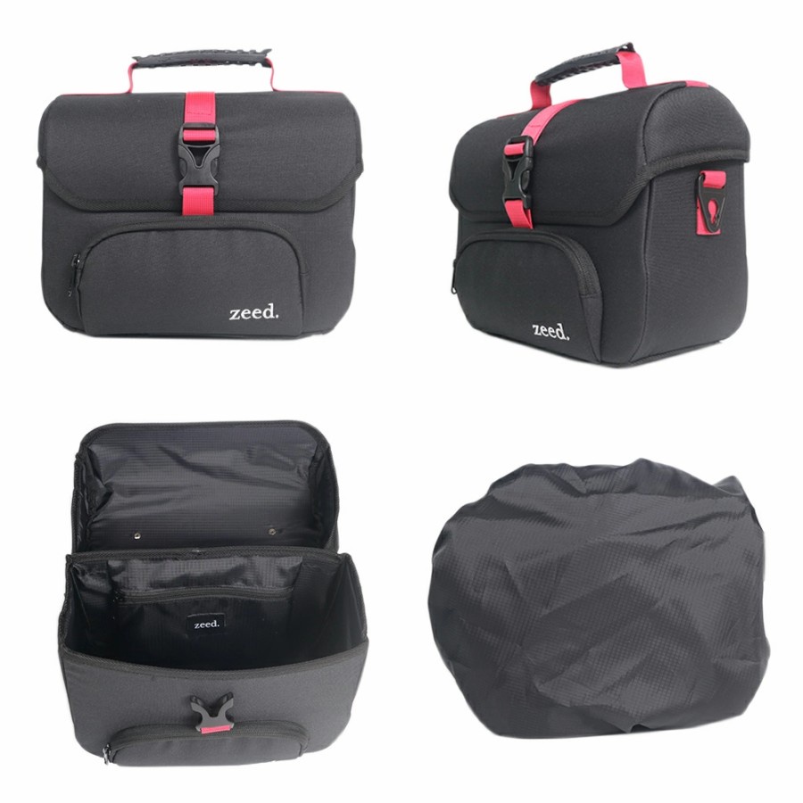 zeed front block bag