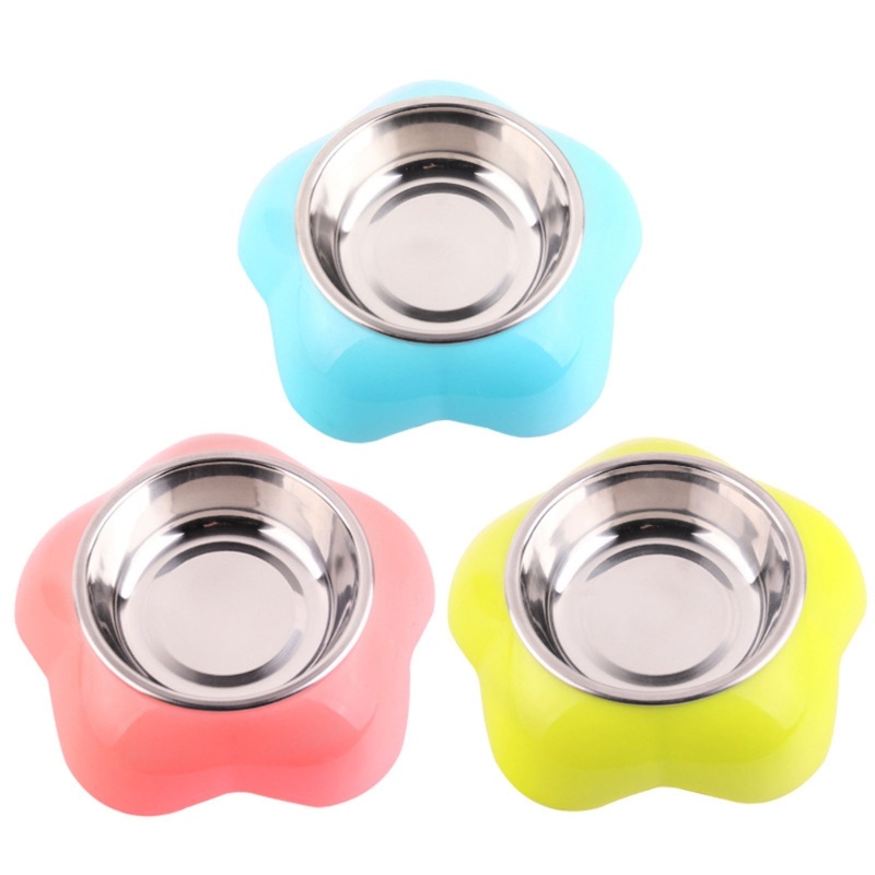 PA Pet Bowl for Small Medium Dogs and Cats Stainless Steel Feeding