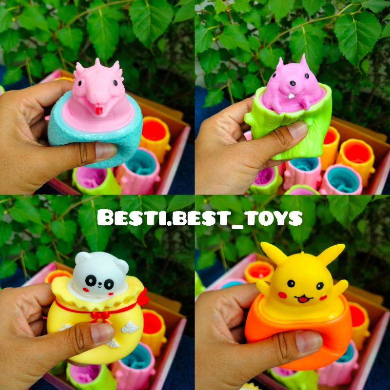 Squeeze squishy Toy, Squeeze Squirrel. pop it squishy Shopee Malaysia