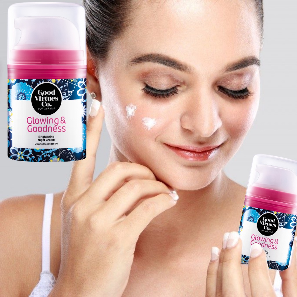 G9 Good Virtues Co Brightening Night Cream 45ml Women Halal