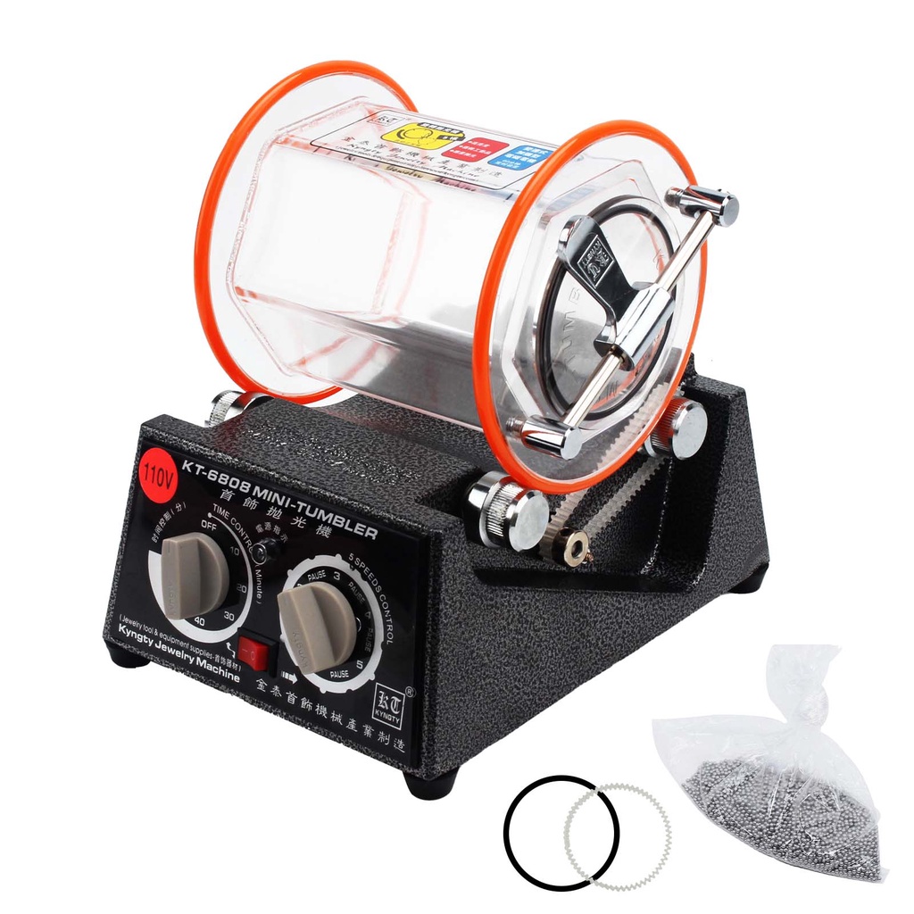 110v-220v KT6808 Two-Way Rotary Grinding With 5 Speeds Jewelry Machine ...