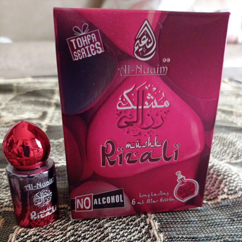 Al Nuaim Rizali 6ml Kalimat Oud 6ml Minyak Wangi Mushk Rizali No ...