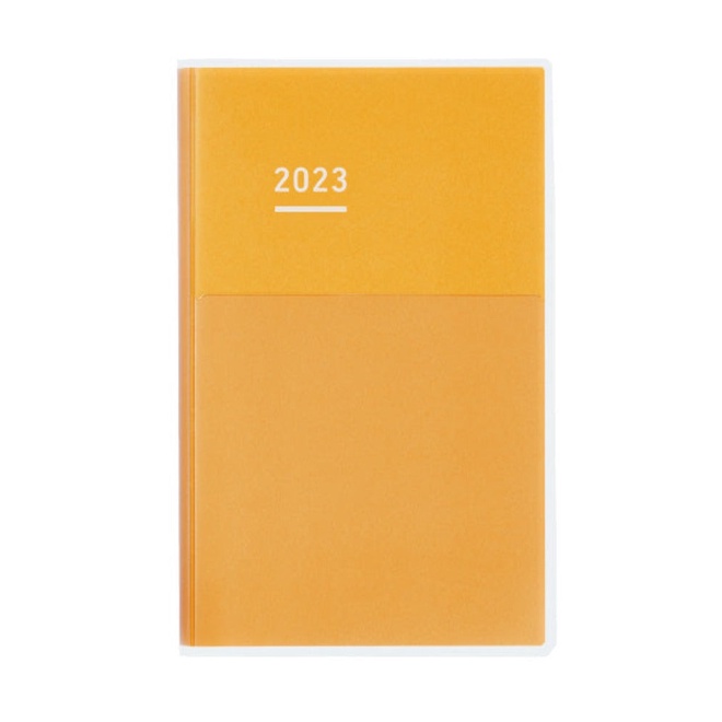 KOKUYO 2023 Jibun Techo Diary Days Mini Yellow Shopee Malaysia