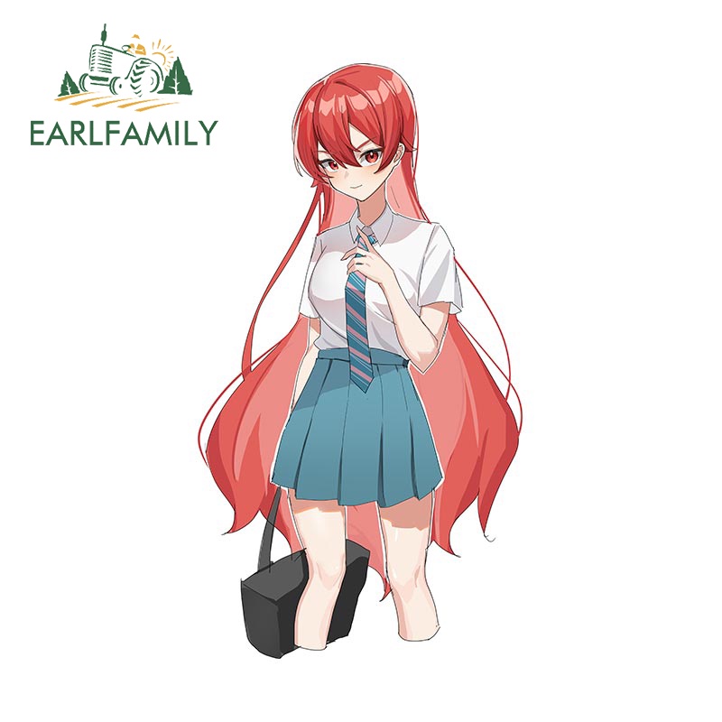 EARLFAMILY 13cm x 7.1cm Jobless Reincarnation Car Sticker Material ...