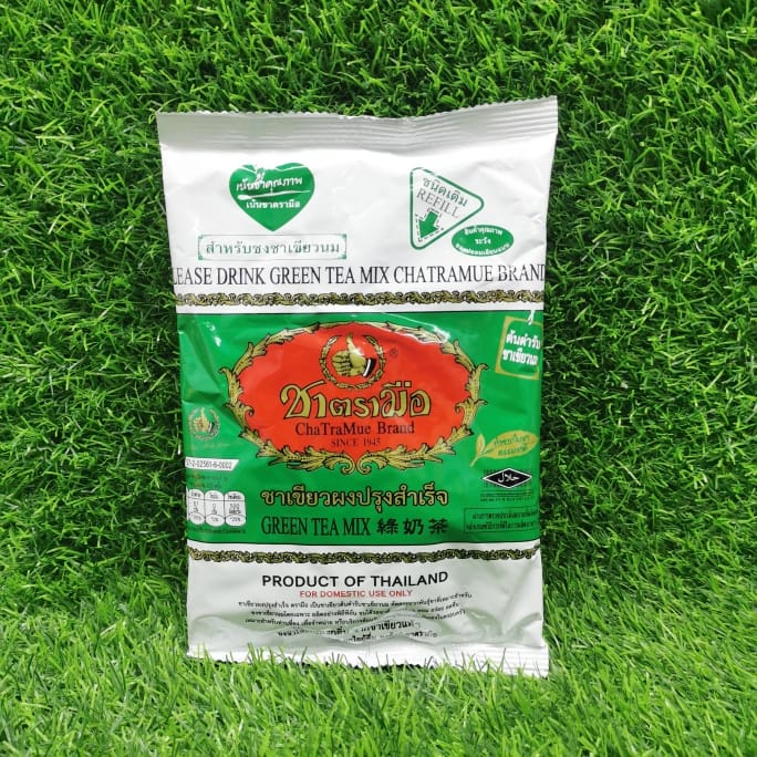 CHATRAMUE BRAND GREEN TEA MIX 200g TEH HIJAU DAUN ORIGINAL THAILAND