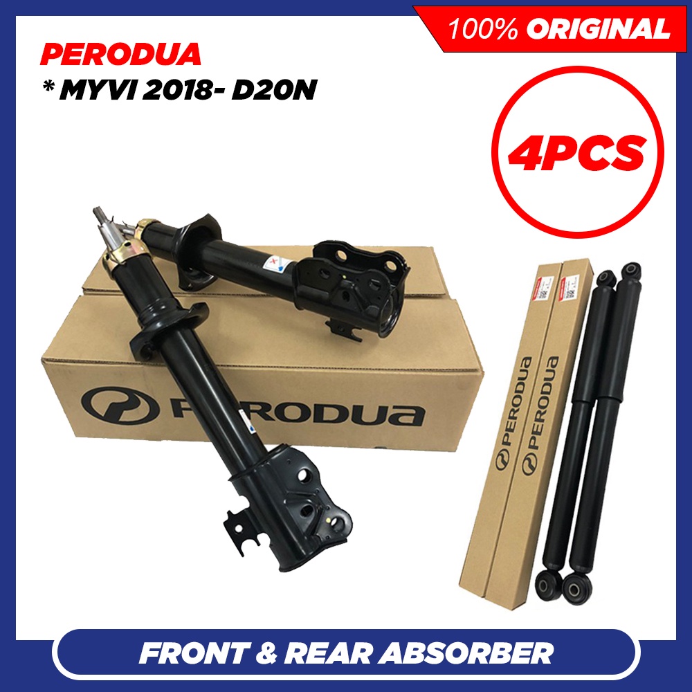 PERODUA SHOCK ABSORBER FRONT & REAR - Myvi 1.3 / 1.5 D20N 2018- NEW ...