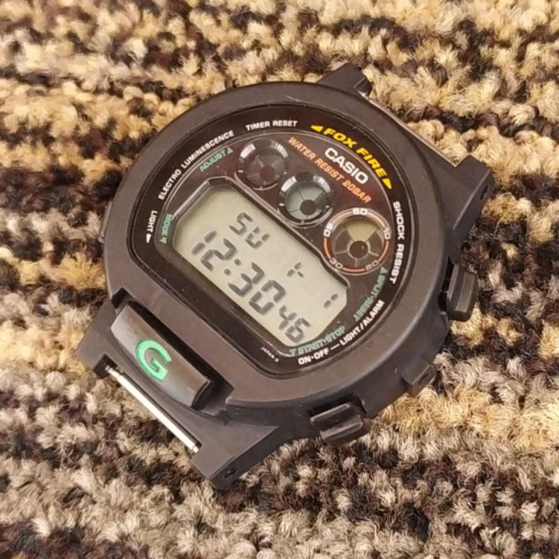 Casio G-Shock DW-002 Fox Fire Reggae Digital Watch | Shopee Malaysia