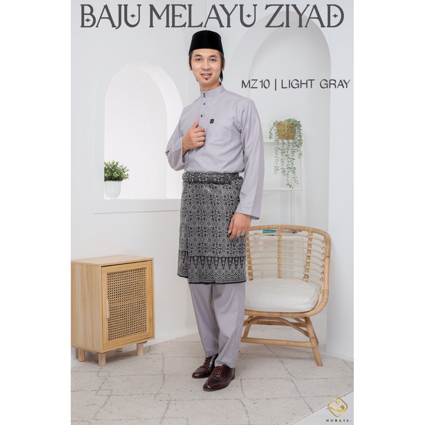 BAJU MELAYU ZIYAD !! REGULAR FIT !! COTTON LINEN ORIMONO !! | Shopee ...