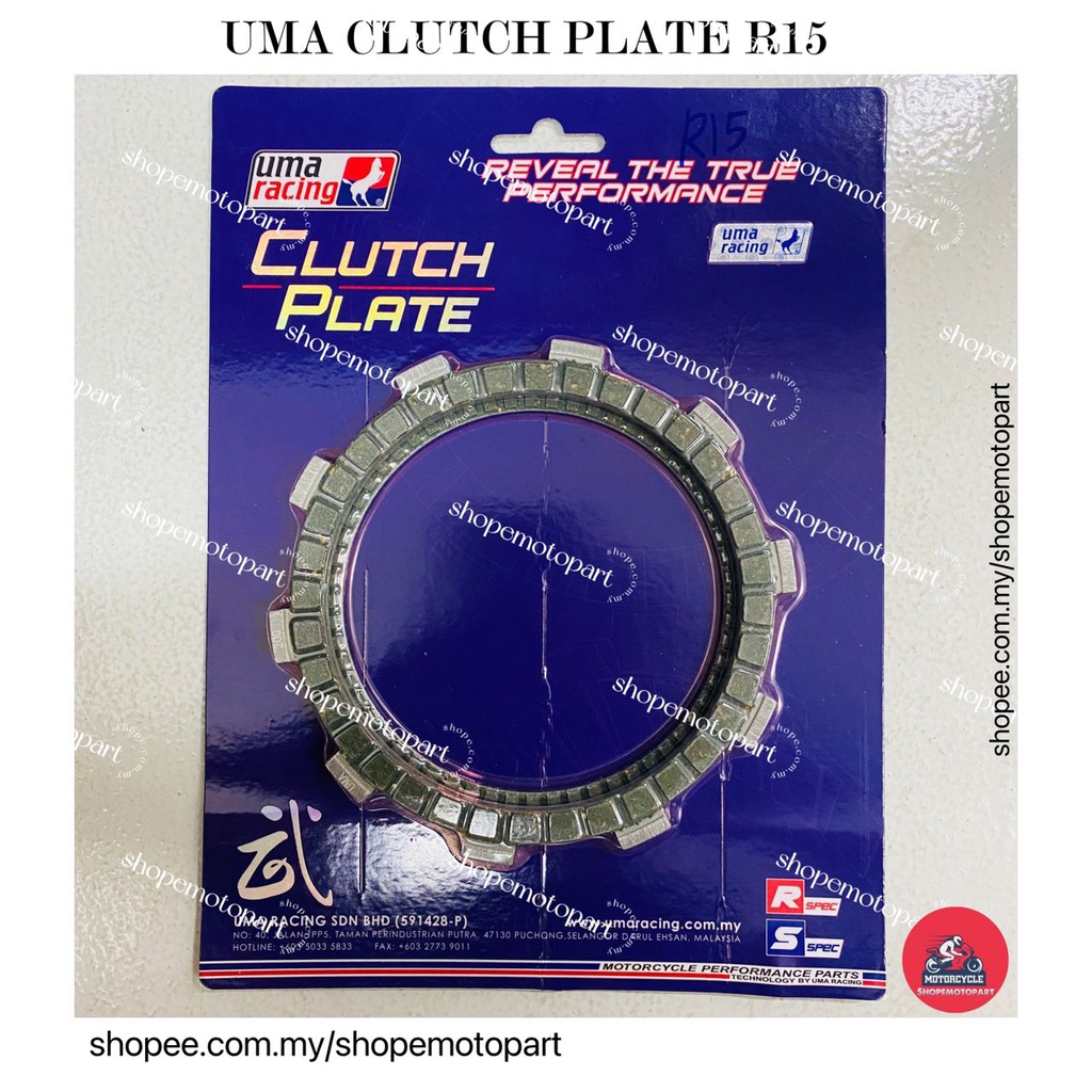 100 ORIGINAL UMA RACING CLUTCH DISC CLUTCH PLATE Y15ZR Y15 / LC135