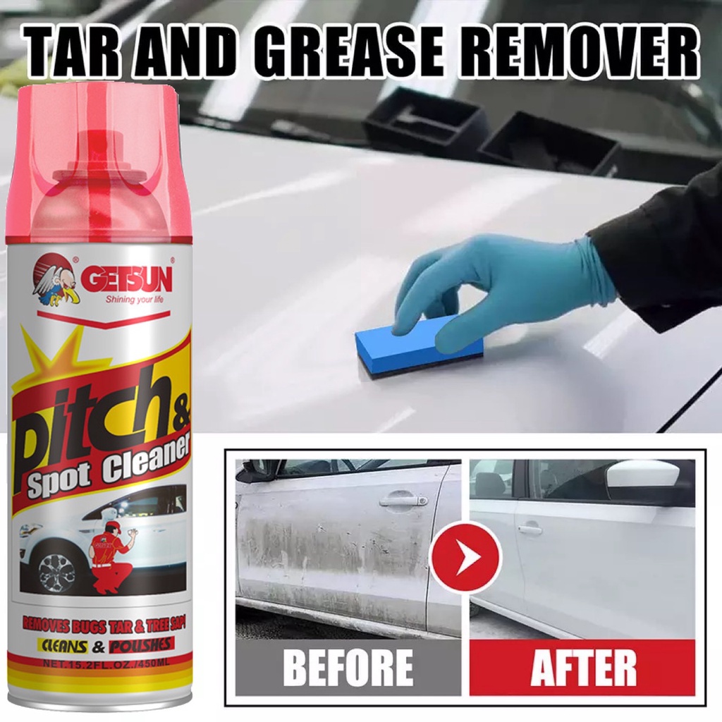 Agen Pembesih Tar dan Getah Pada Kenderaan / Getsun Pitch & Spot