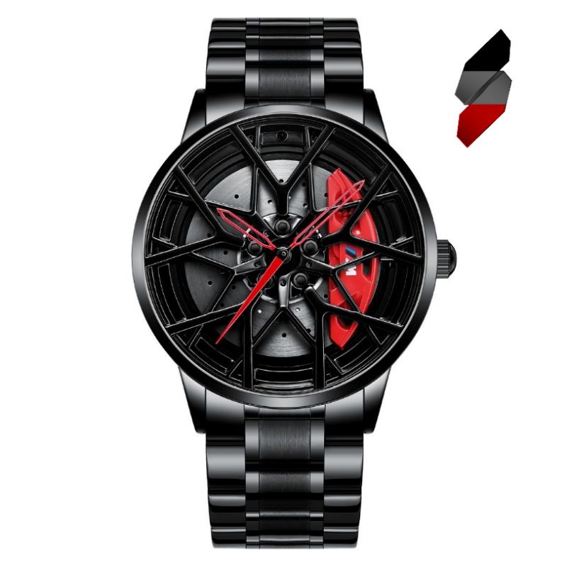 SHIFT BMW M8 ORIGIN Jam Tangan Lelaki Sport Rim Men Watch Hub Real 3D ...