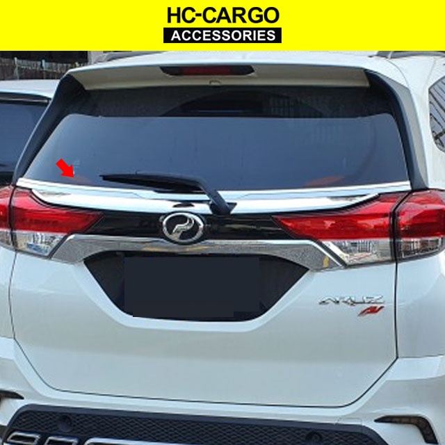 Perodua Aruz Rear Screen Moulding Suitable New Toyota Rush Also Chrome Shopee Malaysia