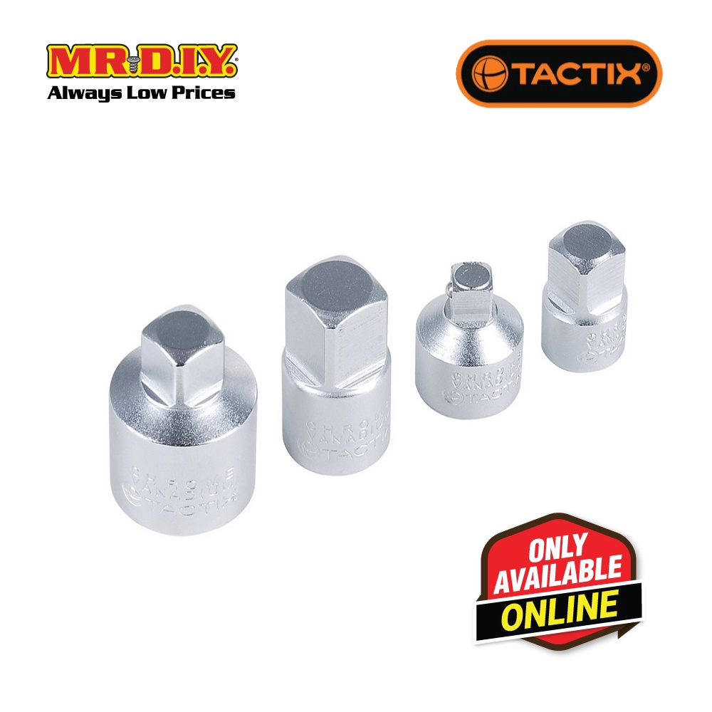 TACTIX Socket Adapter Set (4 pieces) Shopee Malaysia