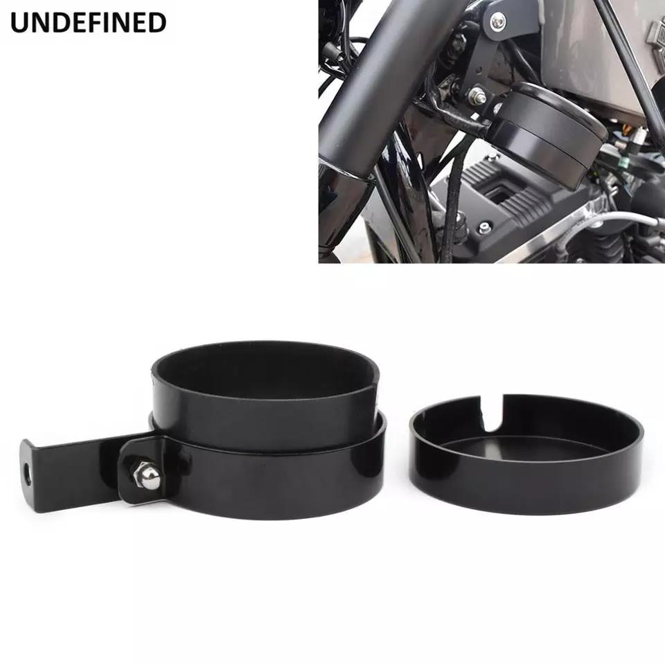Motorcycle Side Mount Speedometer Bracket Kits Relocation Gauge Cover
