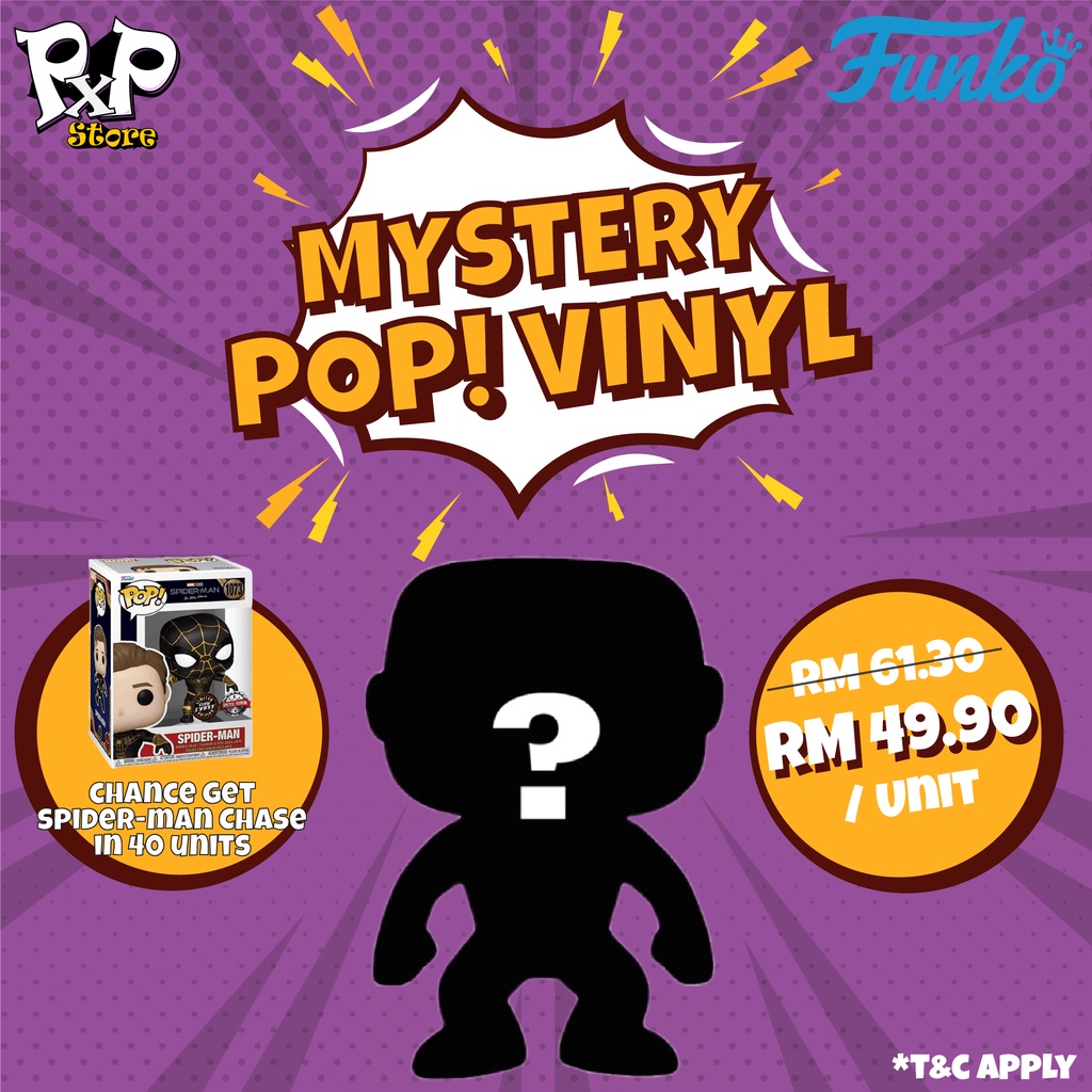 Funko Pop! Mystery Lucky Box (GUARANTEE POP! Vinly) 100% Genuine ...