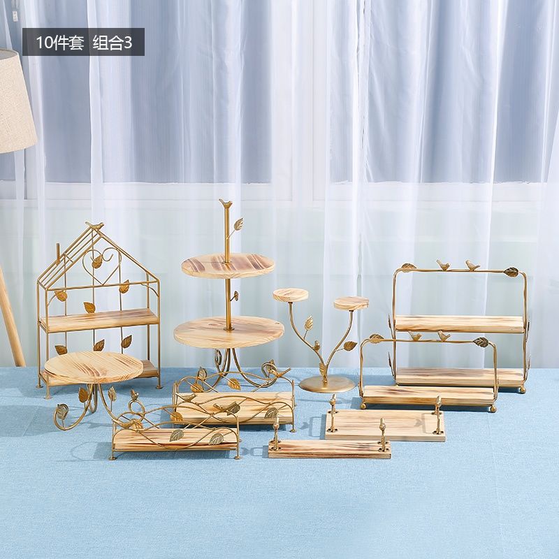 totEuropean-Style Wooden Tray Dim Sum Rack Toast Rack Solid Wood Multi ...