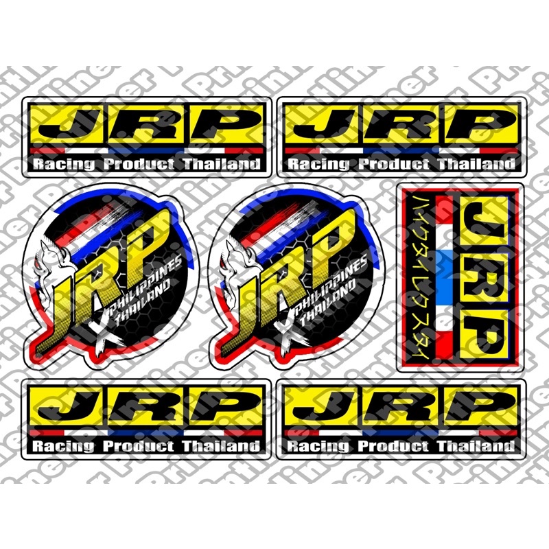 JRP STICKER SET (WATER PROOF) | Shopee Malaysia