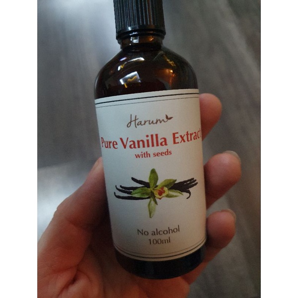 Halal Local Pure Vanilla Extract Derived From Imported Vanilla Bean
