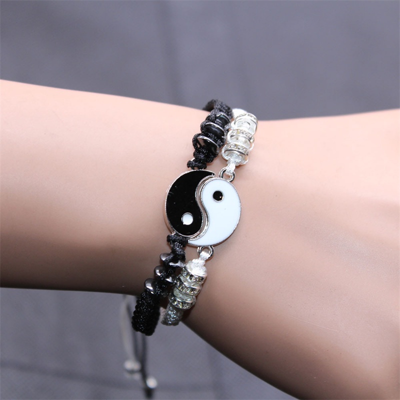 6 Styles Creative Couple Bracelet Friendship Best Friend Bracelet Yin