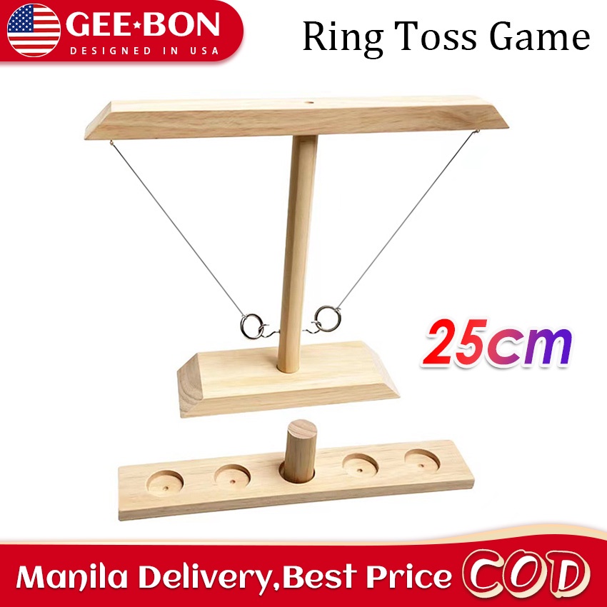 GEEBON Game Ring Toss Board Game for Drinking Game Toss Battle Game